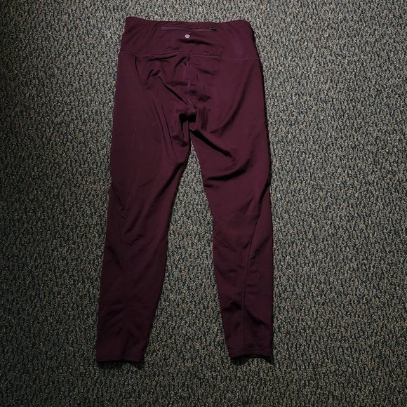 RBX Active Leggings Burgundy Size Medium - Picture 1 of 16